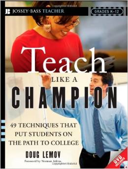 Book Review: Teach Like a Champion by Doug Lemov