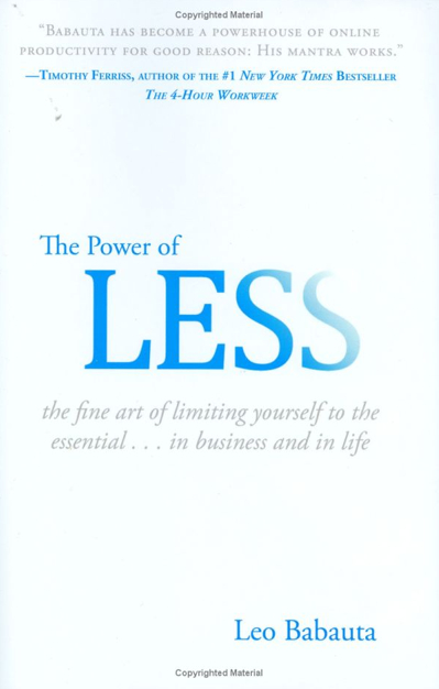 Book Review: The Power of Less by Leo Babauta